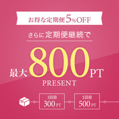 【終了しました】定期ポイントプレゼント